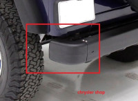 levý roh zadního nárazníku USA - ORIGINÁLNÍ DÍL